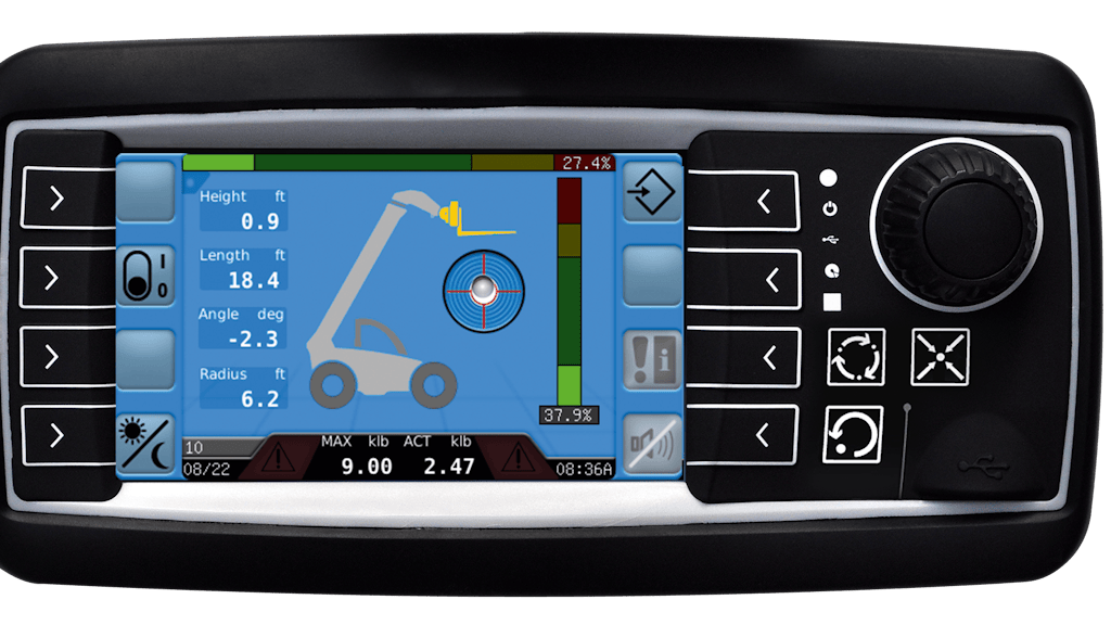 New Rated Capacity Indicator for Telehandlers From: WIKA Instrument ...