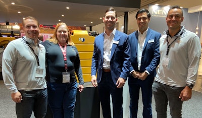 The OEM Off-Highway and Caterpillar teams during bauma.
