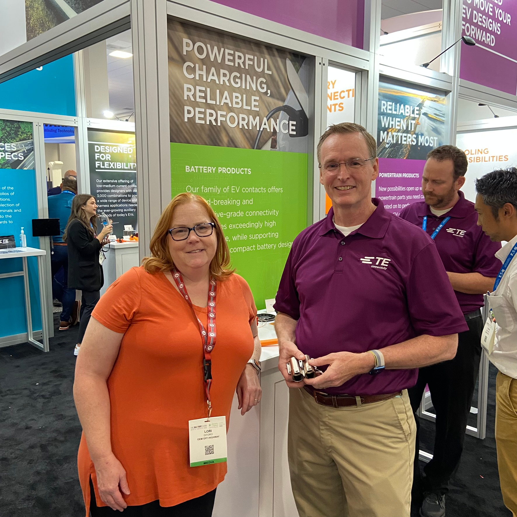 Great conversation with the team at TE Connectivity