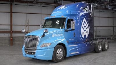 Heavy-duty truck operating on ethanol