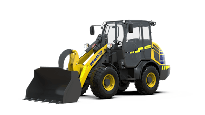 Komatsu’s all-electric wheel loader