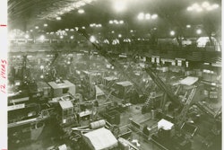 In honor of CONEXPO-CON/AGG, here's a look at the 1925 Road Show. This year's attendees aren't going to see the unveiling of the brand-new Northwest Engineering crane line, or T. L. Smith dry batch pavers, Bucyrus and Byers shovels and Charles Hvass & Company asphalt and street maintenance equipment, or among the scores of new machines to be introduced this year.