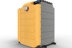 The 600-volt Caterpillar battery