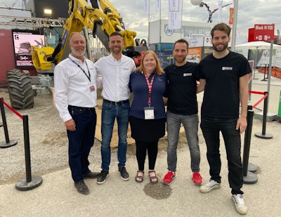 We enjoyed visiting the Moog team during bauma.
