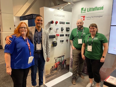 The Littelfuse and OEM Off-Highway teams during CONEXPO