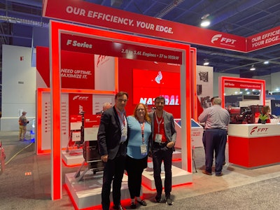 We enjoyed talking with the FPT team during CONEXPO