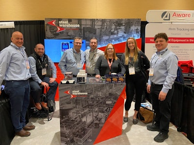 We loved getting to talk with the Steel Warehouse team about article topics during Work Truck Week.