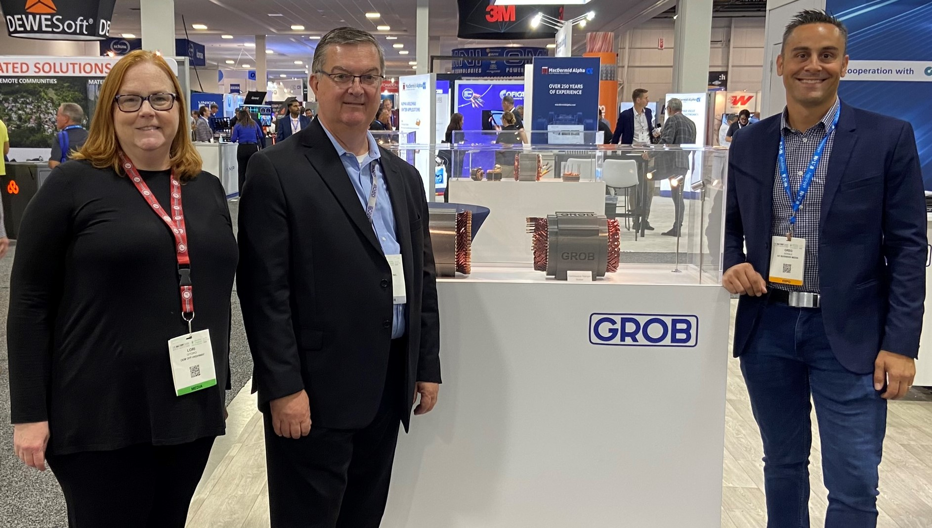 We enjoyed talking with the GROB team last year. They will be back this year highlighting their turnkey EV manufacturing and assembly solutions.