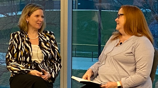 Rumsey and Ditoro during the podcast interview