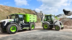 The JCB hydrogen refueler and hydrogen-powered backhoe loader