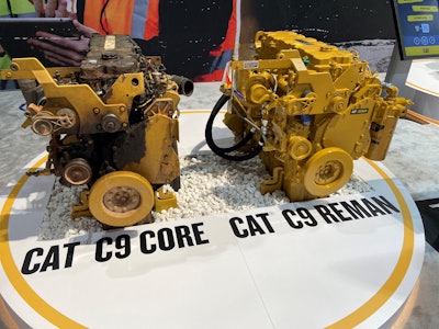 Example of Caterpillar Reman engines