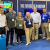Editor Lori Ditoro with the HydraForce team during iVT Expo 2022