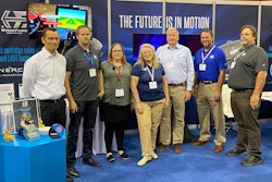 Editor Lori Ditoro with the HydraForce team during iVT Expo 2022