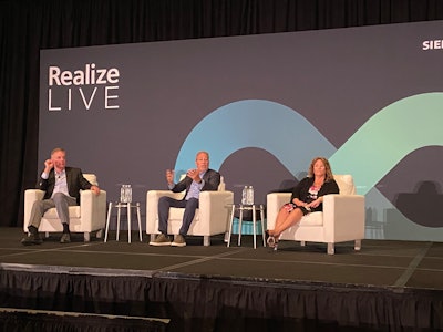 Siemens experts during a media Q&A