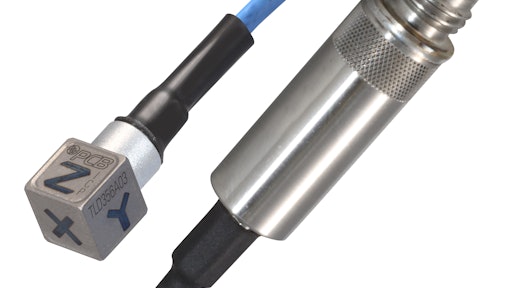 TLD356A01 and TLD356A03 Miniature ICP® Triaxial Accelerometer with TEDS
