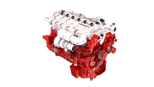 Cummins B6.7H hydrogen engine