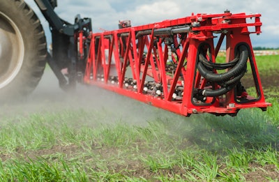Spraying Farm Machine