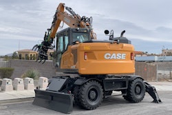 With the ability to travel up to 25 mph, the new E Series wheeled excavators give contractors the ability to self-deploy from jobsite to jobsite, while minimizing the time and expense involved with transporting by trailer.