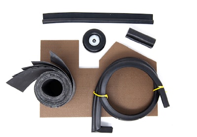 Kitting groups related parts together to reduce the number of SKUs for greater efficiency.