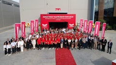 The company's 23,000-square-meter production facility encompasses tractor production and assembly, spare parts storage and logistics