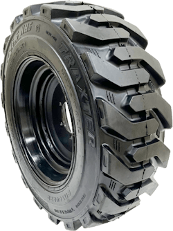 The patented non-directional R4 tread pattern (US Patent - D813793) offers High Uniform Traction in both forward and reverse directions
