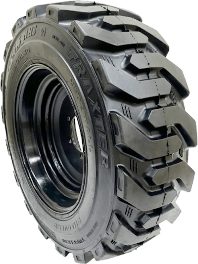 The patented non-directional R4 tread pattern (US Patent - D813793) offers High Uniform Traction in both forward and reverse directions