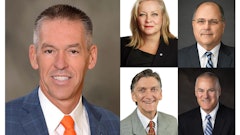 Clockwise from left: Todd Stucke, Linda Hasenfratz, Bill Hurley, Melvin Porter and Eric Sauvage.