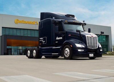 Continental and Aurora reach partnership milestone by finalizing design of world’s first scalable autonomous trucking system.
