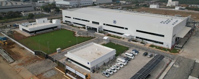 The new plant in Oragadam, India