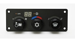 HED Inc. has expanded its vehicle control system portfolio with the introduction of the CL-640 HVAC Panel.