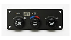 HED Inc. has expanded its vehicle control system portfolio with the introduction of the CL-640 HVAC Panel.