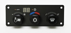 HED Inc. has expanded its vehicle control system portfolio with the introduction of the CL-640 HVAC Panel.