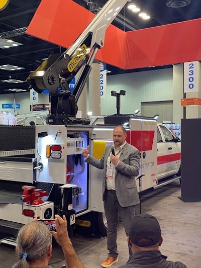 Palfinger North America shares details on PALFINGER TEC service cranes.