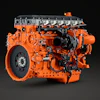 Offering significantly lower CO2 emissions, Scania's DC13 next-generation engine is compatible with renewable 100% HVO fuel.