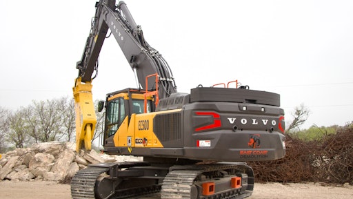 EC500 Straight Boom excavator