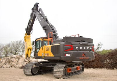 EC500 Straight Boom excavator