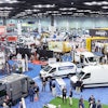 Vocational trucks on display at Work Truck Show 2024, highlighting commercial trucks and equipment from Classes 1–8, including chassis, bodies, components and accessories.