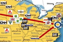 The Port of Baltimore is used by many of the largest construction machinery manufacturers.