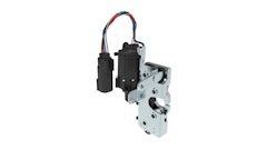 R4-50 Heavy-Duty Electronic Rotary Latch with integrated sensor and sealed electronic actuation