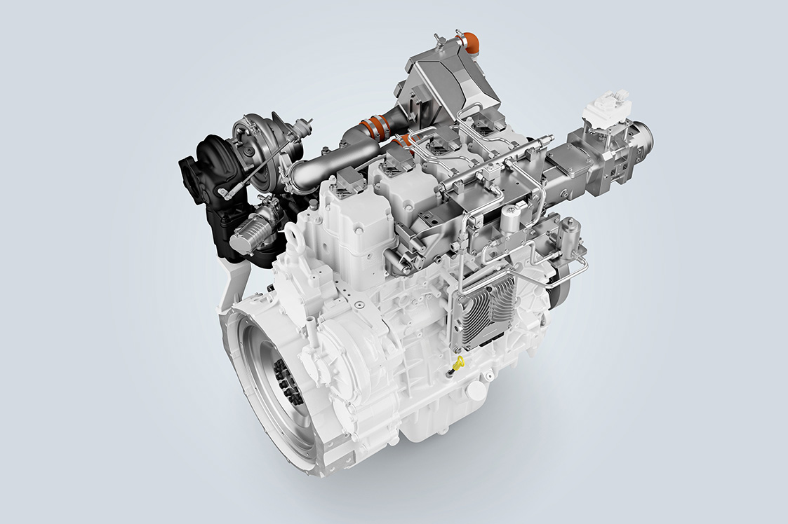 Liebherr D964 hydrogen engine