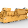Cat CG260-16 generator set capable of running on natural-gas/hydrogen blends