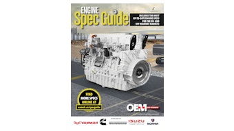 Download the print version of OEM Off-Highway's 2024 Engine Spec Guide and access nearly 1,000 engine specs via the interactive Engine Spec Guide at oemoffhighway.com/specguide/engine.