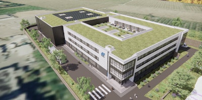 The new state-of-the-art manufacturing facility in Germany will be built with a focus on sustainability.