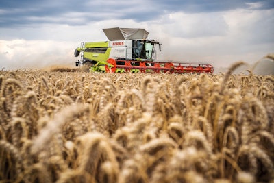 CLAAS has unveiled its LEXION 8900 TERRA TRAC