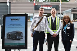 Cael Husband, Canada Trade Commission; Tod Gilbert, VMAC; Hong Yu, NRC-IRAP