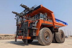 Based on Hitachi Construction Machinery’s experience with dump trucks equipped with trolley dynamic charging systems, the full battery dump truck is able to continuously operate practically in sites, by directly charging from the overhead lines and regenerative braking system without needing to stop and charging through the adoption of the battery system developed by ABB.
