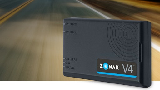 Zonar’s V4 telematics control unit (TCU)