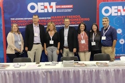 OEM Off-Highway team, left to right: Jennifer Smith, brand marketing manager; Craig Rohde, associate publisher; Jodi Sage, events and marketing specialist; Sean Dunphy, brand director, Construction, OEM & IRONPROS; Nikki Lawson, brand manager, Construction & OEM; Marina Mayer, content director; Pat Brown, senior video producer.