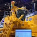 Komatsu’s D475A surface mining dozer was one of many machines on display at MINExpo 2024.