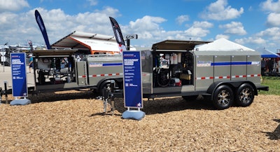 Stellar gave us a run down of their fuel trailers, which are popular in the ag industry.